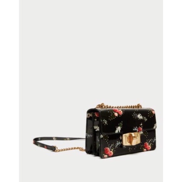 Zara Handbags - Zara Floral Print Crossbody Bag
